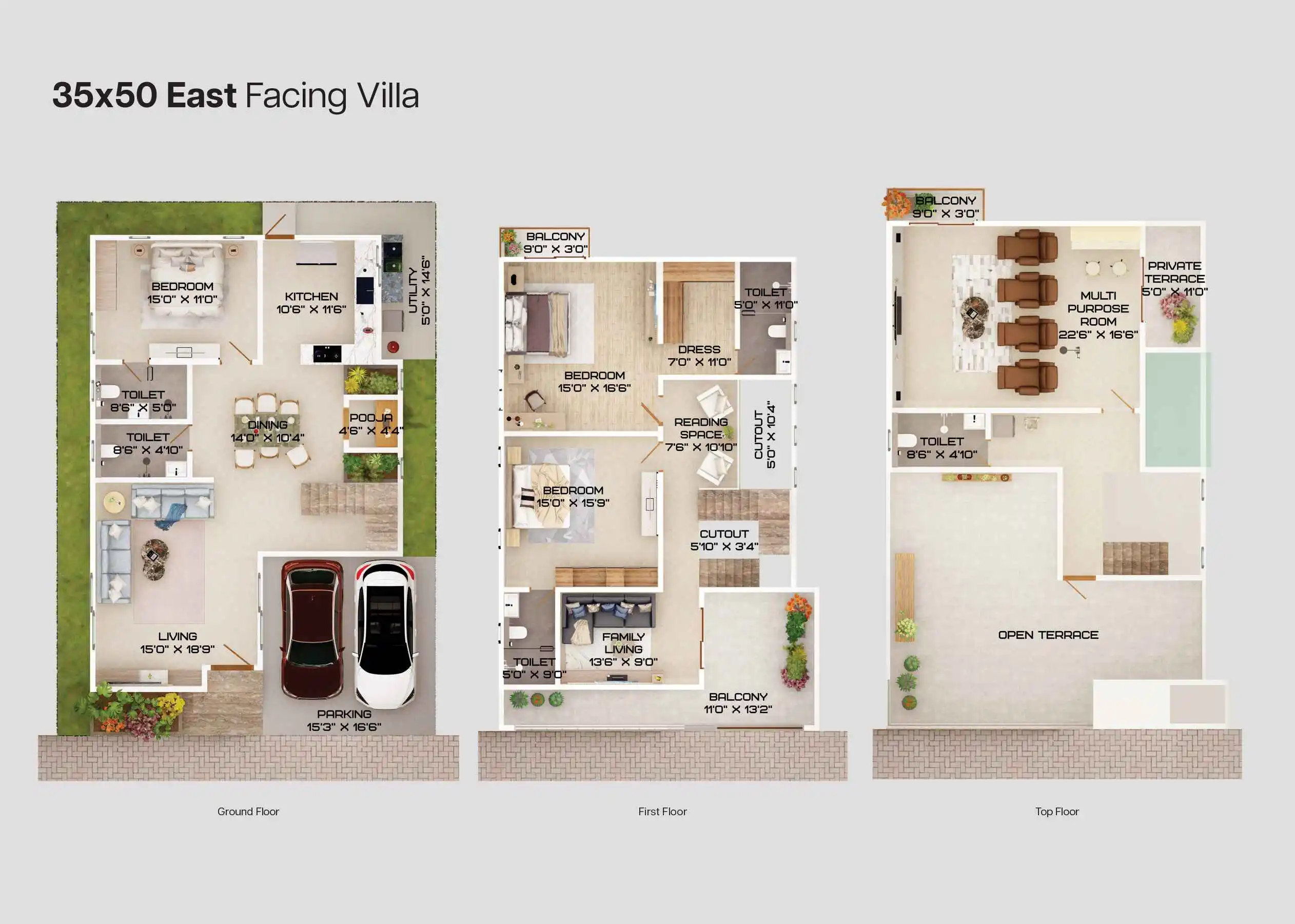 Grand La Palazzo Unit Plan 5